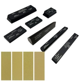 PSA Sanding Block Kit of 7,Hand Abrasives Auto Body Sanding Block Set with 20pcs Self Adhesive Sandpaper Sheet,Flexible for Automotive Paint and Woodworking Sand Furniture