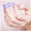 BIUDECO 20pcs Nail Art Quick Building Clips Durable Nail Extension