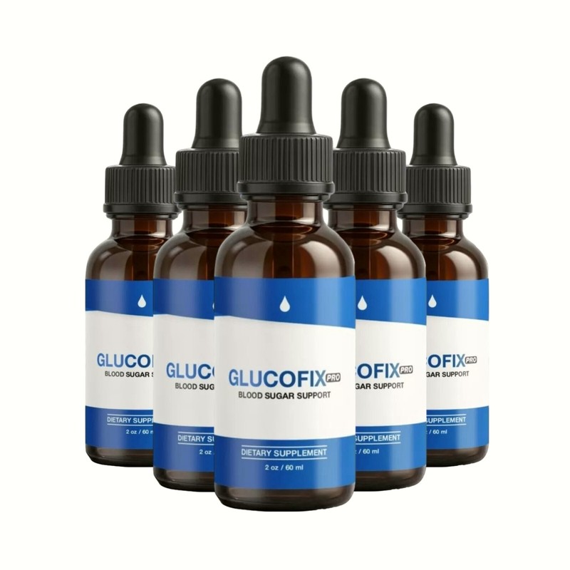 Glucofix (5-Pack) GlucoFix Drops – Gluco Fix Drops to Support