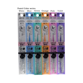 Pilot Hi-Tec-C Coleto 0.4mm Aqueous pigment gel ink (Pastel 6 Colors Refill Set)