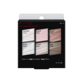 Kate Tone Dimensional Palette EX - 4 Eye Shadow EX-4 Light Pink 0.2 oz (6.8 g) x 1