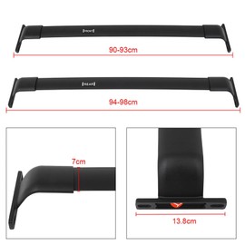 SCITOO Roof Rack Cross Bars Fit for Jeep Grand Cherokee L 2021 2022 2023,for Rooftop Cargo Carrier Bag Basket Luggage Kayak Canoe Bike Snowboard Skiboard