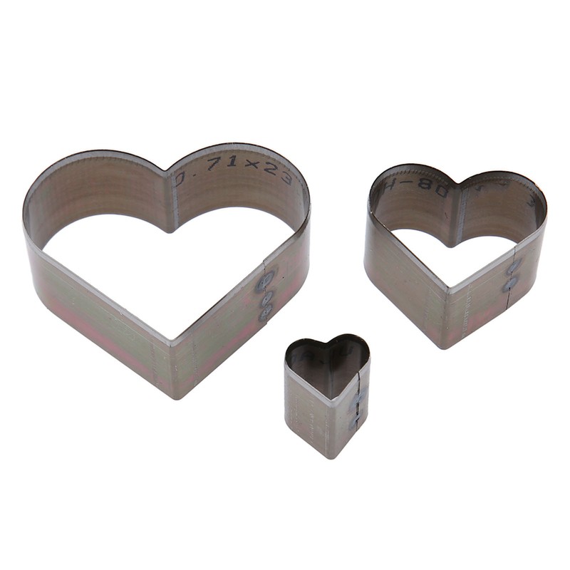 Punching Die Cutter Heart Shaped High Carbon Steel DIY Leather