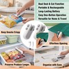 2pcs Mini Snack Bag Sealing Machine, Portable Heat Sealer Handheld