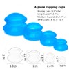 4 Size Silicone Cupping Therapy Sets- Cupping Therapy Professional Studio