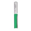 Trend CraftPro Straight Two Flute Router Cutter Bit, 1/4 Inch