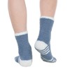 American Trends Men's Fuzzy Slipper Socks - Fluffy Cozy Unisex