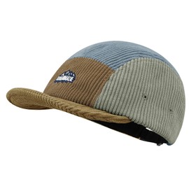 Clakllie Flat Brim Embroider Baseball Cap for Men Women Cotton Adjustable Unisex Baseball Cap Fitted Cap One Size Sun Hat Baseboard Hat Multicoloured Patchwork Adjustable, DOTB2-Brown