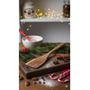 Cuisim Wooden Spatula Acacia Wood Flat Turner, Heat-Resistant, Ideal Christmas