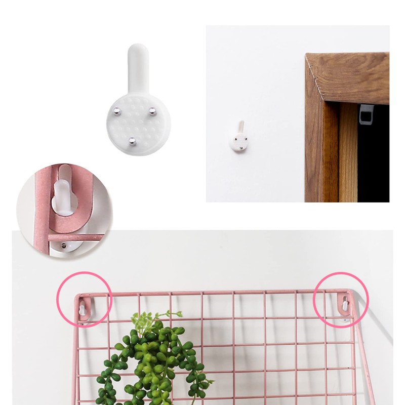 Olakin Non-marking Picture Hooks [Pack of 30], Picture Hooks Wall