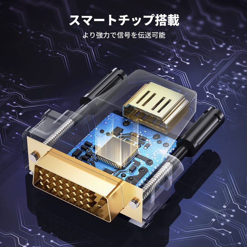 UGREEN HDMI DVI Converter Adapter Male to Female DVI-D 24+1