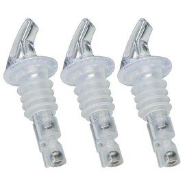 Precision Pour Measured Pourers 1 Oz"CLEAR" Measured Pour. #1 Selling Brand- 3 Per Pack, Made entirely in the USA