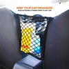 Armor All Front Seat Cargo Net Organizer, Super-Durable Expandable Nylon
