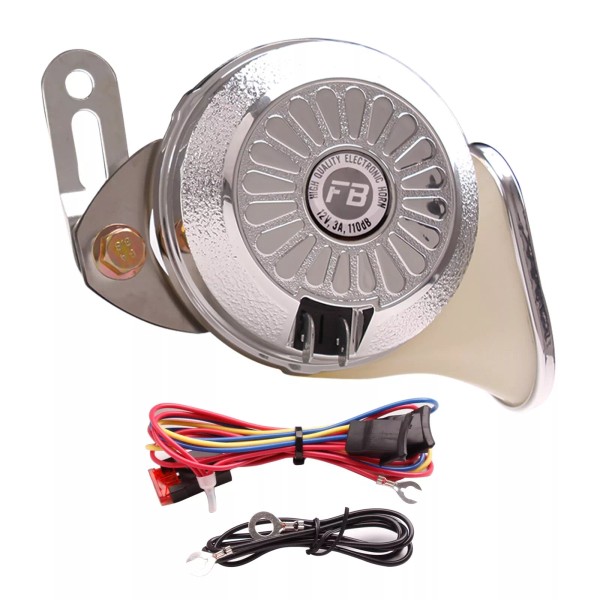 FARBIN Car Horn 3 Variable Sound Customized Electric Horn for