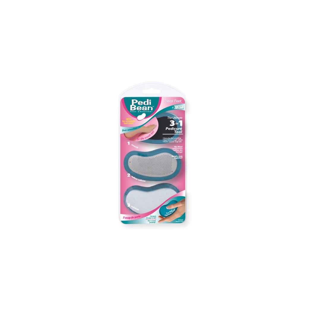 Neat Feet Pedi Bean Foot Smoother, 4.2-Ounces (Pack of 2)