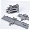 DOITOOL 3 Sets Stainless Steel Ruler Precision Measuring Tool for