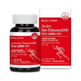 Neurohas Active Saw Palmetto 1000 (1,000mg) 180 Capsules / 뉴로하스 액티브 쏘팔메토 1000 (1,000mg x 180캡슐)