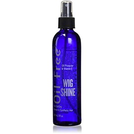 Bonfi Natural Oil-Free Wig Shine Spray, 8 Ounce