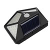2 Pcs Solar Motion Sensor Light 4 Sided 100 LEDs