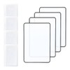 8pcs Page Magnifying Sheet for Reading, 4.7x7.1in & 2.2x3.2in 3X