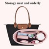 D.DUO Bag Insert Organiser, Wallet Accessories, Suitable for Longchamp Carry