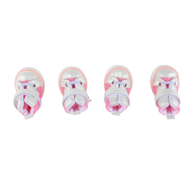 Dog Shoes Spring Summer Stylish Cute Breathable Mesh Slip Resistant