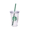 Starbucks Grande Insulated Travel Tumbler 16 OZ Double Wall Acrylic