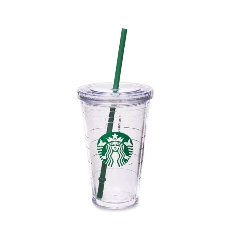 Starbucks Grande Insulated Travel Tumbler 16 OZ Double Wall Acrylic