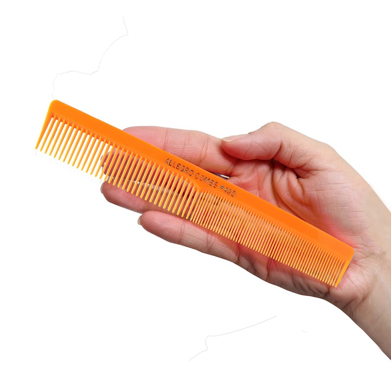 Allegro Combs #420 - Barber & Beard Comb Set for