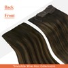 Sunny Wire Hair Extensions Real Human Hair Fish Line Human