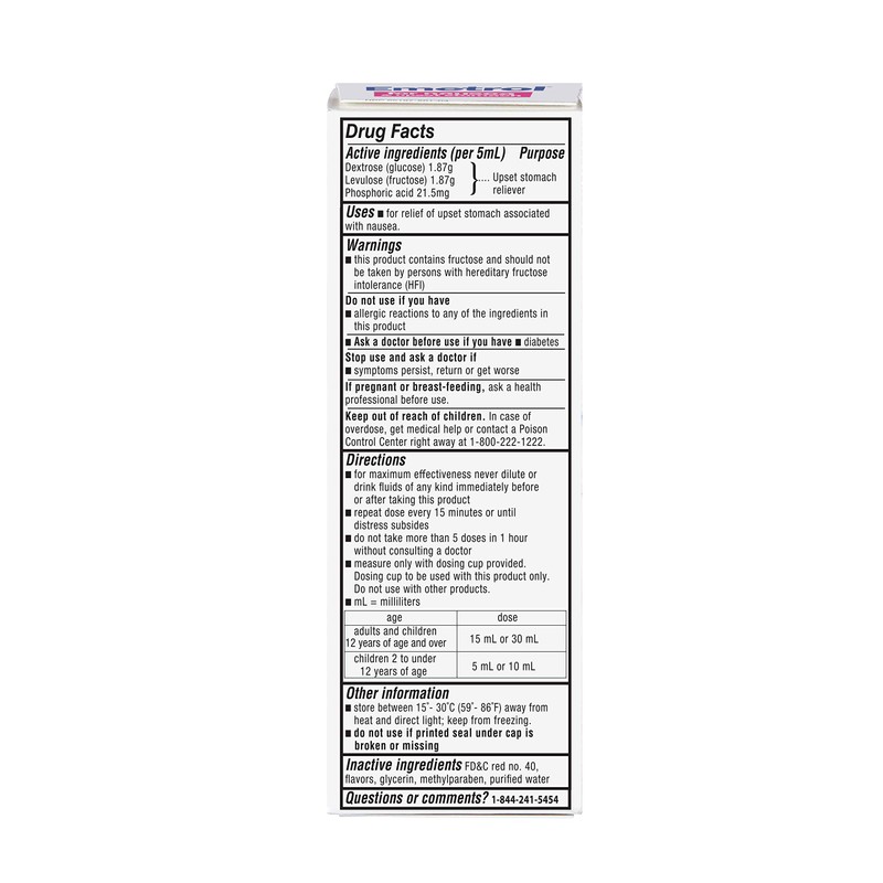 Emetrol Cherry Size Emetrol Cherry 4 Oz For Nausea