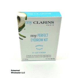 CLARINS MyClarins MyPerfect Eyebrow Kit 01 - Light To Medium 0.1oz