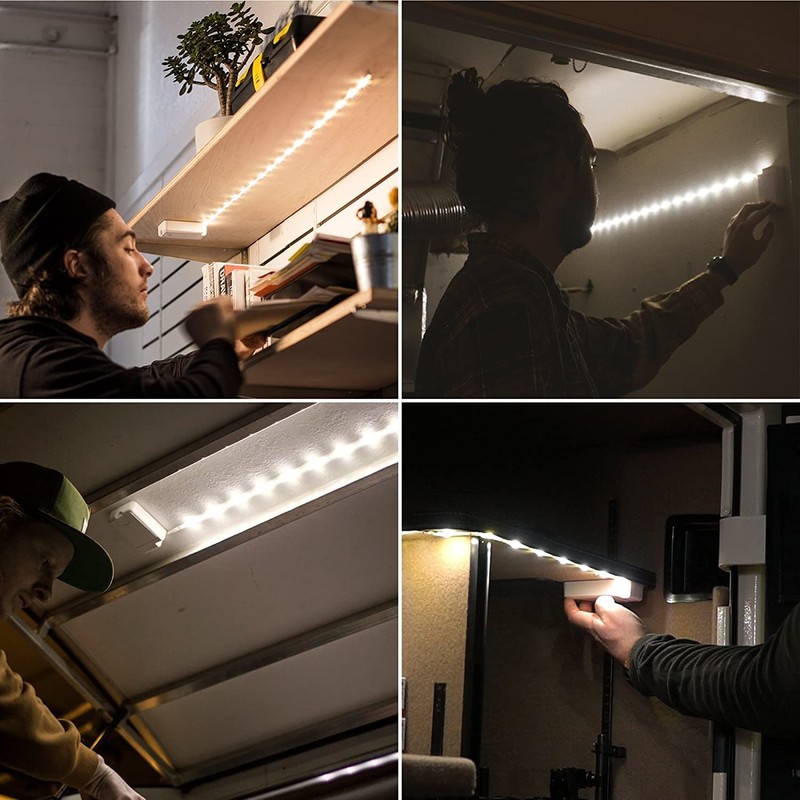 POWER PRACTICAL Luminoodle Under Cabinet Lighting – Click LED Light
