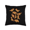 Food Nuggies Dinosaur Chicken Dino-Nuggets Dinonuggets Nugs Throw Pillow, 16x16,
