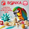 Bonka Bird Toys 3338 Twisted Vine Swirls 4" x 3"