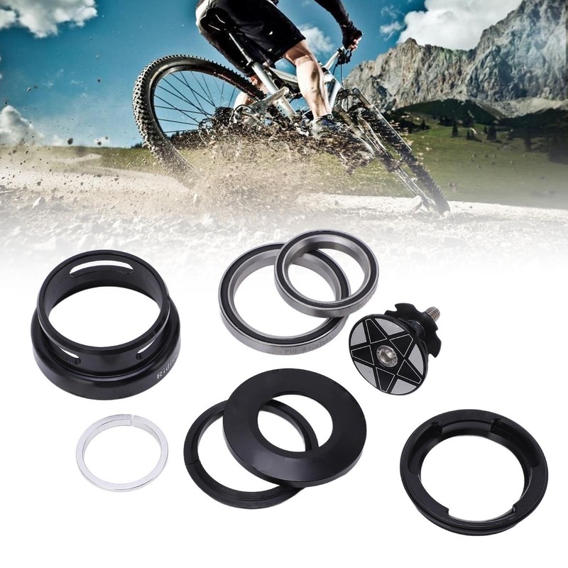Mountain Bike Headset Double Bearing Good Sealing Waterproof Heavy Duty