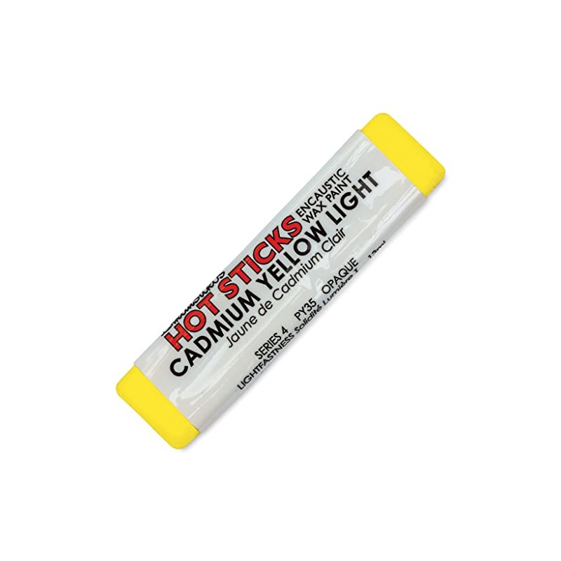 Hot Sticks Encaustic Wax Paints - Cadmium Yellow Light