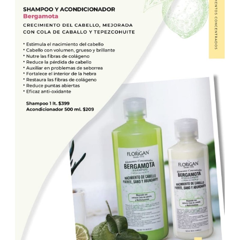 ACONDICIONADOR DE BERGAMOTA