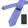 Dunhill 22FPTP1X9427 Men's Necktie, Blue, Large Sword Width 3.1 inches
