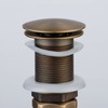 Beelee Bathroom Sink Drains Pop Up Drain with Overflow for