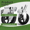 OK5STAR 8 Inch Scaffolding Wheels, Scaffold Caster with Dual Locking