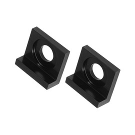 Motoforti Universal Chain Adjuster Block Tensioner, Metal, Black, 2 Pcs