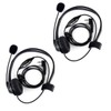 Retevis Passive Noise Cancelling Overhead Headset, Walkie Talkie Earpiece with