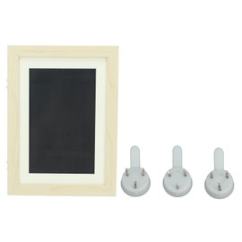 Kids Art Frame Composite Wood Front Opening Changeable Magnetic Picture Display for Crafts Drawing Wood