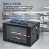 KEYFANCLUB 3X 120mm 12V Computer Fan with DC to AC