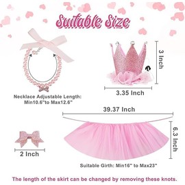 Dog Birthday Party Supplies Dog Birthday Outfit Pink Tutu