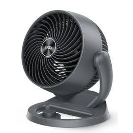 Dreo Desk Fan, 12-Inch Air Circulator Fan for Bedroom, 70ft Powerful Airflow, 120° Tilt Adjustment, 28dB Ultra-Quiet, 3 Speeds Small Table Fan for Whole Room, Home, Office