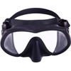 OMS Tattoo Frameless Diving Mask, UV Coated Lens, Standard Fit
