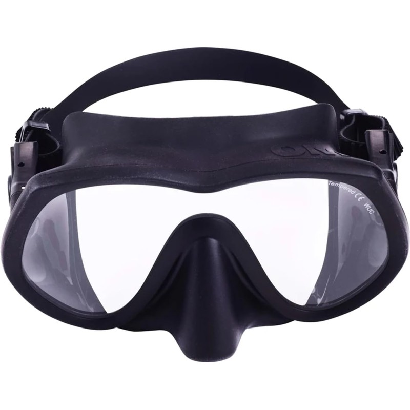 OMS Tattoo Frameless Diving Mask, UV Coated Lens, Standard Fit
