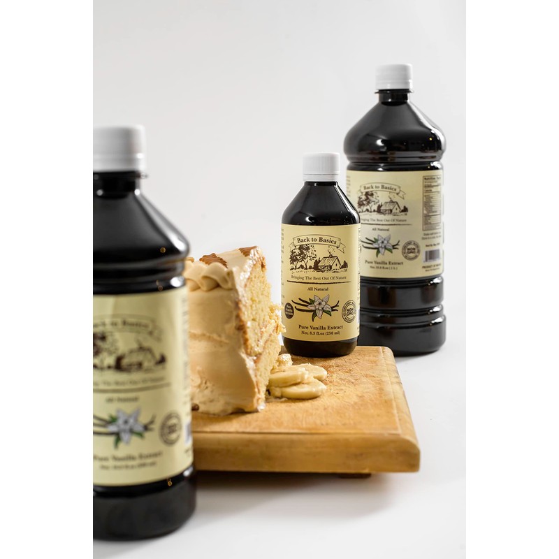 Back to Basics – All Natural - Pure Vanilla Extract